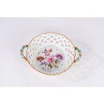 Porcelánový košík, manufaktúra v Ludwigsburgu