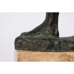 Nicola Rubino (Alcamo, April 3, 1905 – Rome, February 25, 1984) Bronze figure of a woman, 1943