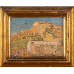 Guglielmo Pellegrini (Udine, 1901–1963), *Impression in Tuscania*, 1929