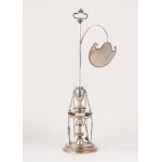 Silver Metal Lamp