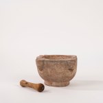 Ancient marble mortar