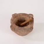 Ancient marble mortar