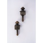 Pair of carriage lamps, 19th century