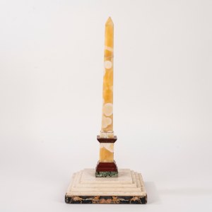 Obelisk of St. Peter: Grand Tour in Various Types of Marble