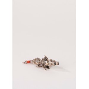 Silver rattle, Birmingham, England, 1883