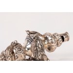Silver rattle, Birmingham, England, 1883