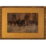 Francesco Di Marino (Naples, 1892–1954), *The Carriage*