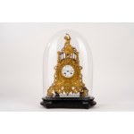 Gilded bronze pendulum clock, 19th century