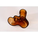 Alvar Aalto, Amber Glass Vase, 1991