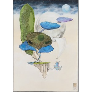 Dariusz Franciszek Różyc (b. 1978, Sosnowiec), Beyond the Horizon of a Dream from the series Not So Far Away..., 2024