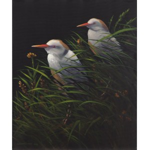 Aleksandra Kwapiszewska (geb. 1989 in Łódź), „Vogelgerüchte III“, 2026