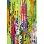 Gossia Zielaskowska (nar. 1983, Poznaň), „Green history“, triptych, 2026