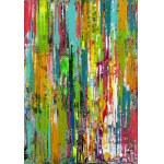 Gossia Zielaskowska (nar. 1983, Poznaň), „Green history“, triptych, 2026