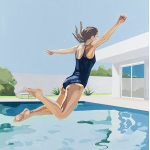 Ewa Krzywińska (b. 1976, Wrocław), The Leap #8, 2026
