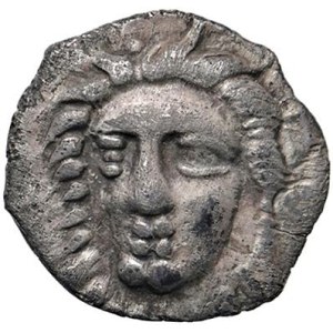 Řecké mince – CAMPANIA Phistelia – Obol (cca 325–275 př. n. l.) Te...