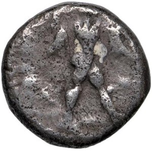 Greek Coins - LUCANIA Poseidonia - Diobolus (circa 445–420 B.C.) ...