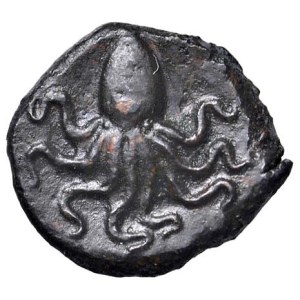 Greek Coins - SICILY Eryx - Onkia(?) (circa 330–260 B.C.) Head...