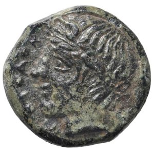 Greek Coins - SICILY Piakos - Tetras or Trionkion (c. 420–400 B.C....