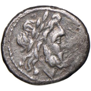 Roman coins Republic - Anonime - Vittoriato (dopo il 211 a.C.) Testa di G...