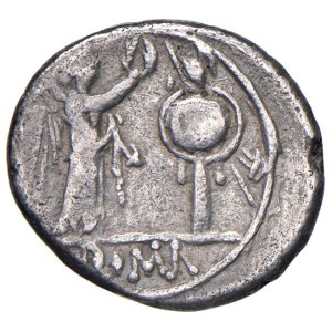 Roman coins Republic - Anonime - Vittoriato (dopo il 211 a.C.) Testa di G...