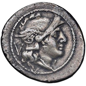 Roman coins Republic - Anonime - Quinario (211-210 a.C., zecca in Apulia)...