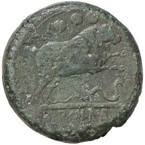 Roman Coins of the Republic - Anonymous - Quadrans (circa 214 B.C., minted in Sicily...)