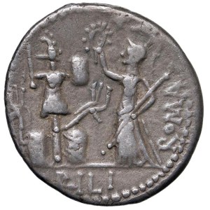 Roman Coins of the Republic - Furia - M. Furius L. f. Philus - Denarius (119 B.C....