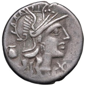 Roman Republic Coins - Pompeia - Sex. Pompeius Fostlus - Denarius (137 B.C....