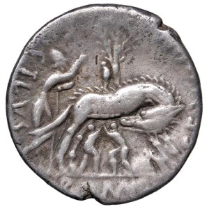 Roman Republic Coins - Pompeia - Sex. Pompeius Fostlus - Denarius (137 B.C....
