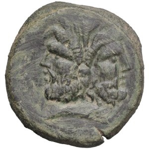 Roman coins Republic - MAGNVS PIVS IMP. F, EPPIVS LEG (45-44 a.C.) Asse (...