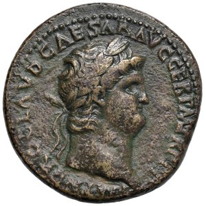 Roman Empire Coins - Nero (54–68) Sesterce - Laureate head facing right - R...