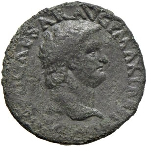 Roman coins Empire - Nerone (54-68) Asse (Lugdunum?) Testa laureata a d...
