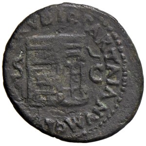 Roman Empire Coins - Nero (54–68) As - Laureate head facing right - R/ The ...