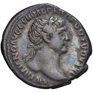 Roman coins Empire - Traiano (98-117) Denario - Busto laureato a d. - R...