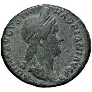 Roman Empire Coins - Sabina (wife of Hadrian) As - Bust facing right - Rev. ...