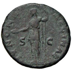 Roman Empire Coins - Sabina (wife of Hadrian) As - Bust facing right - Rev. ...