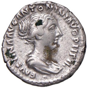 Rímske mince – Rímska ríša – Faustina II. (manželka Marca Aurelia) Denár – Bu...
