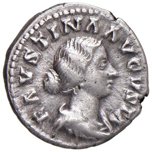 Rímske mince – Rímska ríša – Faustina II. (manželka Marca Aurelia) Denár – Bu...