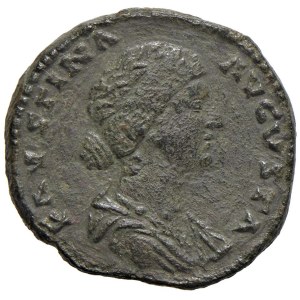 Rímske mince – Ríša – Faustina II. (manželka Marca Aurelia) As – Busta...