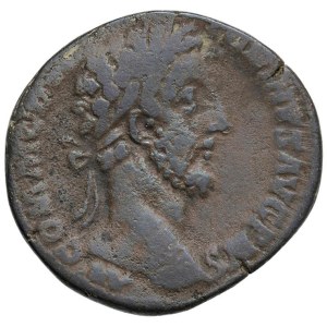 Roman Empire Coins - Commodus (180–192) Sesterce - Laureated head to the right ...