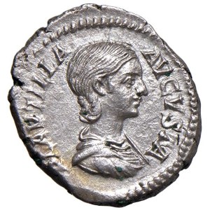 Roman Empire Coins - Plautilla (wife of Caracalla) Denarius - Bust of...