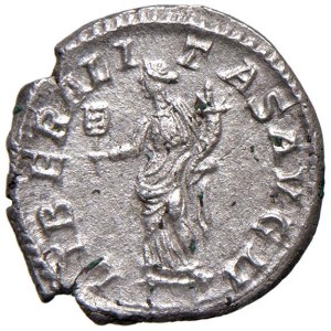 Roman Empire Coins - Elagabalus (218–222) Denarius - Laureate bust and dra...