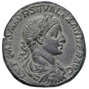 Roman coins Empire - Alessandro Severo (222-235) Sesterzio - Busto laur...