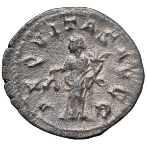 Römische Münzen des Römischen Reiches – Philipp I. (244–249) Antoninianus – Strahlenumkränzte Büste mit …