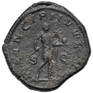 Roman Empire Coins - Philip II (244–249) Sesterce - Bust facing right - R/ F...