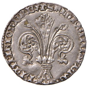 Italian coins - FIRENZE Repubblica (1189-1532) Grosso 1406 II seme...
