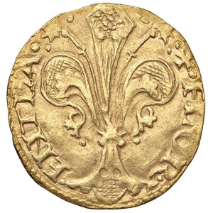 Monety włoskie – FIRENZE Repubblica (XIII w.–1532) Fiorino (symbol...