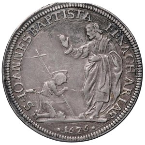 Italian Coins - FLORENCE Cosimo III (1670–1723) Half Piastra 1676 ...