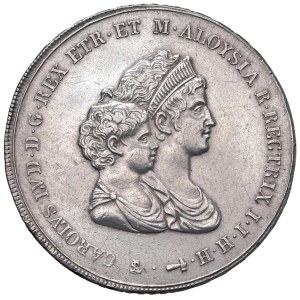 Italian coins - FIRENZE Carlo Ludovico di Borbone (1803-1807) Dena...