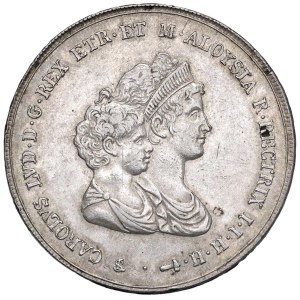 Talianske mince – FLORENCIA Carlo di Borbone (1803–1807) Dena 1807 – G...